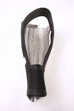 Bespoke Prosthetic Fairing - Herringbone Pattern in Black Polymer